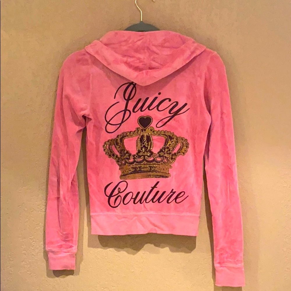 Juicy Couture Zip-Up Sweater